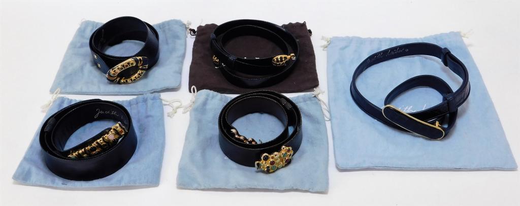 5 Vintage Judith Leiber Lady's Fashion Belts (1 of 4)