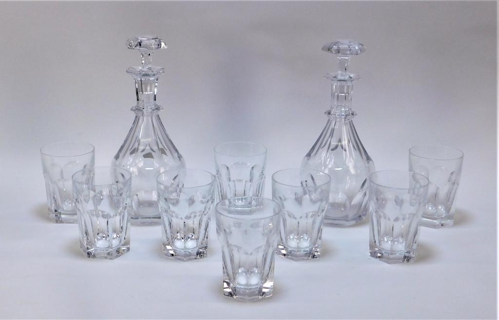 PR Baccarat Harcourt Liquor Decanters & Rock Glass (1 of 6)
