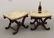 PR. Italian Regency Carved Walnut Foot Stools - 7