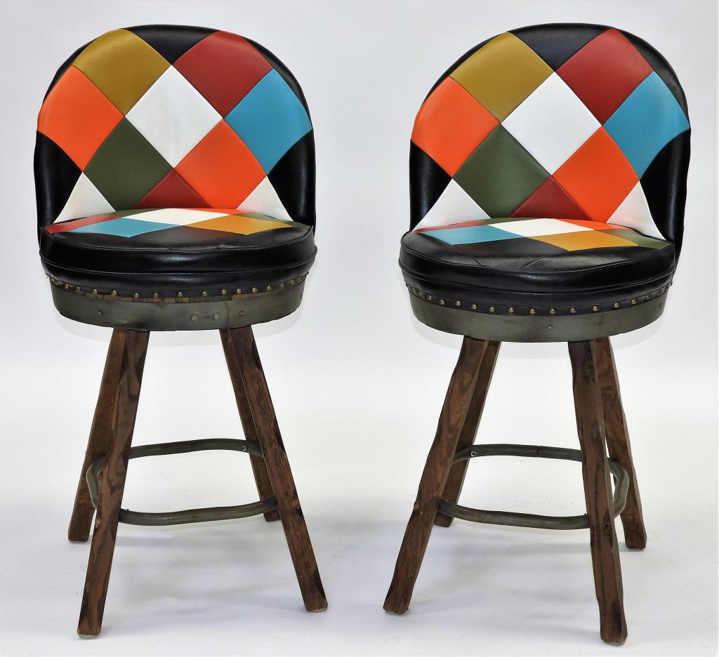 PR Schubert Industries MCM Barrel Barstools (1 of 6)