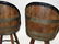 PR Schubert Industries MCM Barrel Barstools - 6