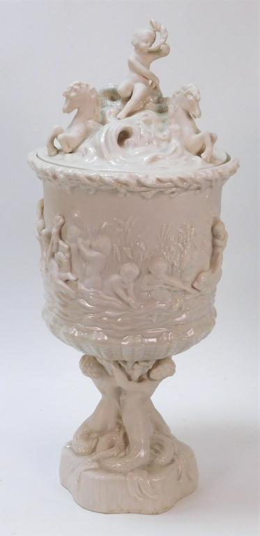 Belleek Prince of Wales Porcelain Ice Pail (1 of 10)
