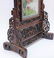 EXCEPTIONAL Chinese Porcelain Plaque Table Screen - 2