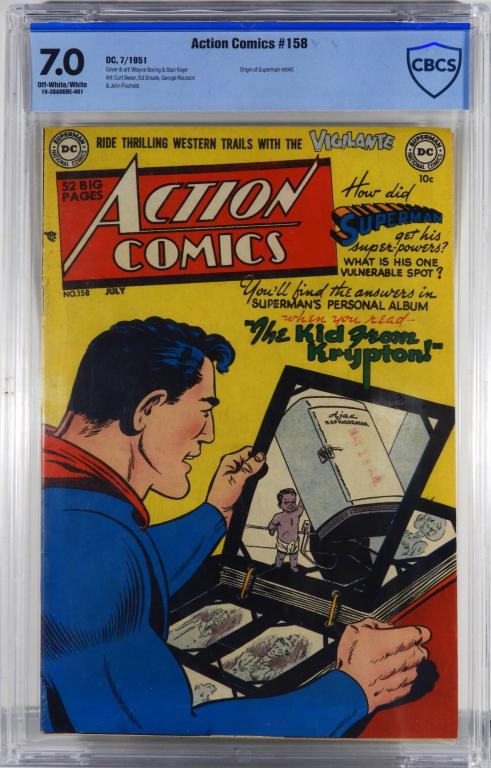 DC Comics Action Comics #158 CBCS 7.0 (1 of 2)