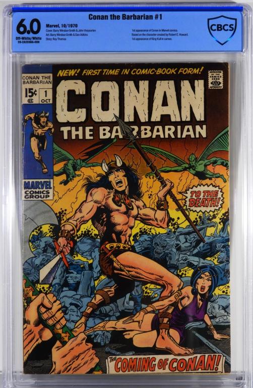 Marvel Comics Conan the Barbarian #1 CBCS 6.0 (1 of 2)