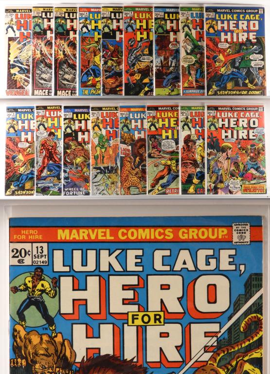 17PC Marvel Comics Hero For Hire #2-#16 Group (1 of 4)