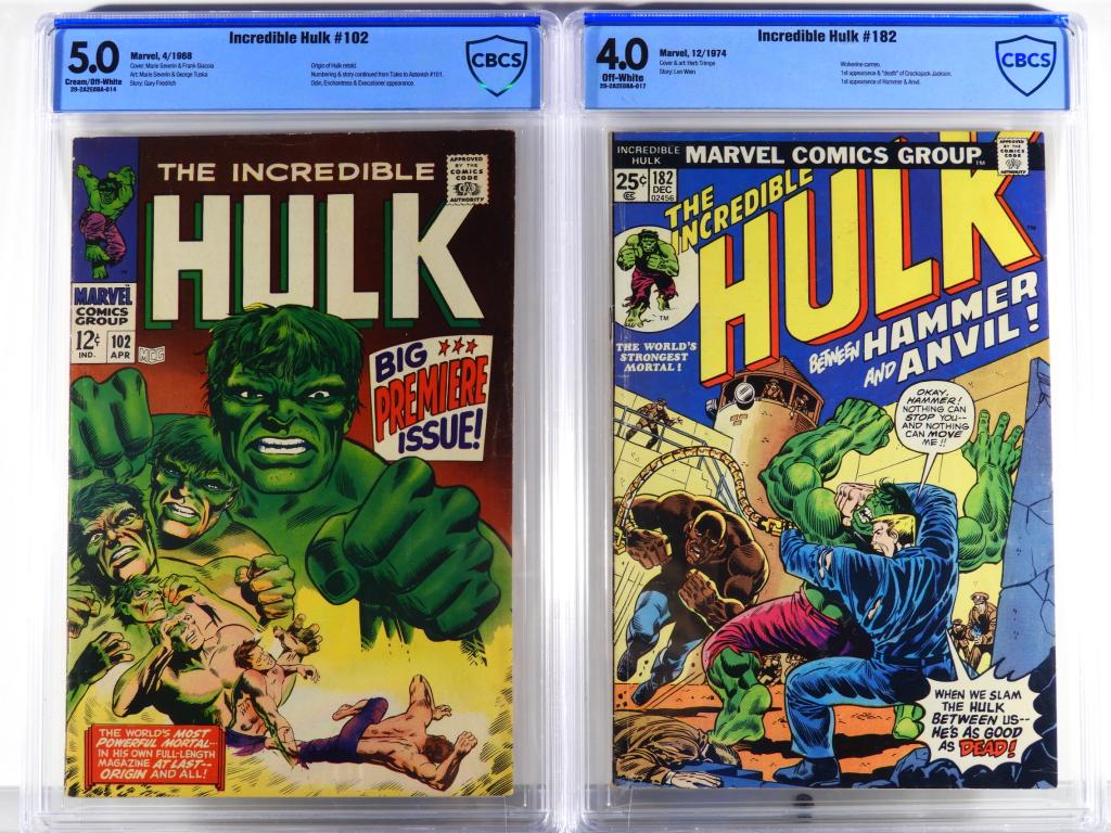 Marvel Comics Incredible Hulk 102 182 CBCS 5.0 4.0 (1 of 2)