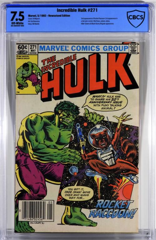 Marvel Comics Incredible Hulk #271 CBCS 7.5 (1 of 2)