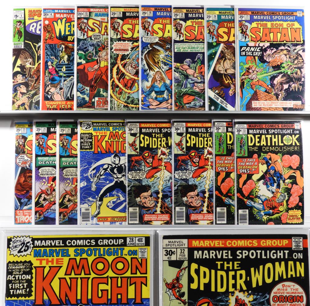16PC Marvel Comics Marvel Spotlight #1-#33 Group (1 of 4)