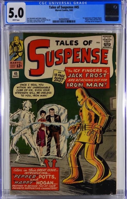 Marvel Comics Tales of Suspense #45 CGC 5.0 (1 of 2)