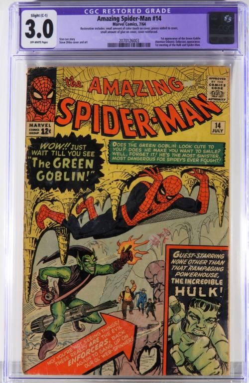 Marvel Comics Amazing Spider-Man #14 CGC 3.0 (1 of 2)
