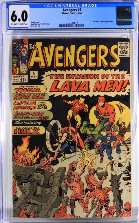 Marvel Comics Avengers #5 CGC 6.0 (1 of 2)