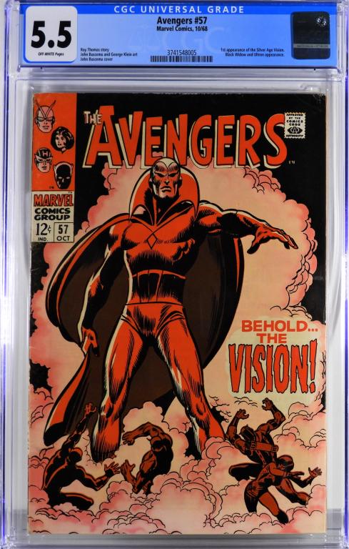 Marvel Comics Avengers #57 CGC 5.5 (1 of 2)