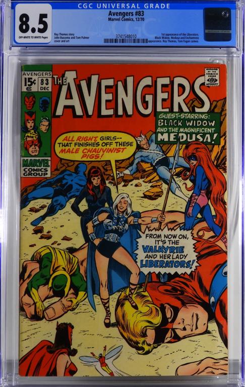 Marvel Comics Avengers #83 CGC 8.5 (1 of 2)