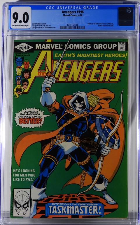 Marvel Comics Avengers #196 CGC 9.0 (1 of 2)