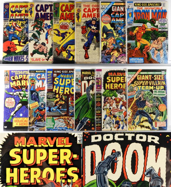12PC Marvel Comics Silver Bronze Key Comic Group (1 of 3)