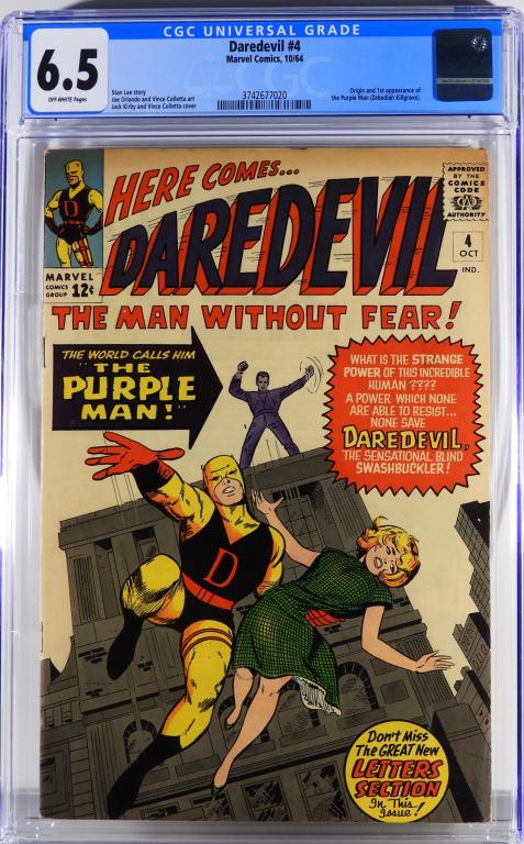 Marvel Comics Daredevil #4 CGC 6.5 (1 of 2)