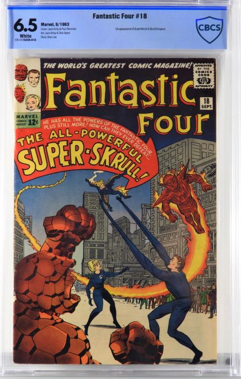 Marvel Comics Fantastic Four #18 CBCS 6.5 (1 of 2)