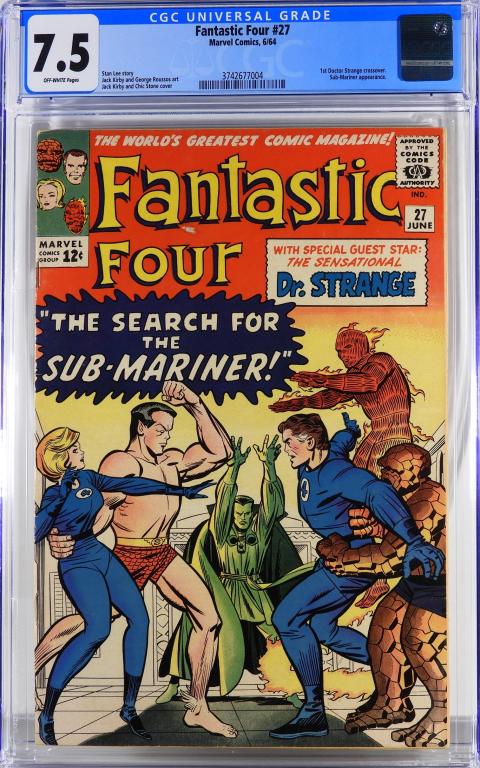 Marvel Comics Fantastic Four #27 CGC 7.5 (1 of 2)