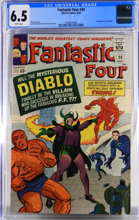 Marvel Comics Fantastic Four #30 CGC 6.5 (1 of 2)