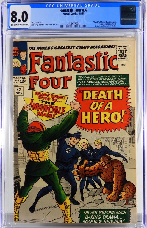 Marvel Comics Fantastic Four #32 CGC 8.0 (1 of 2)
