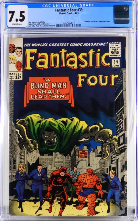 Marvel Comics Fantastic Four #39 CGC 7.5 (1 of 2)