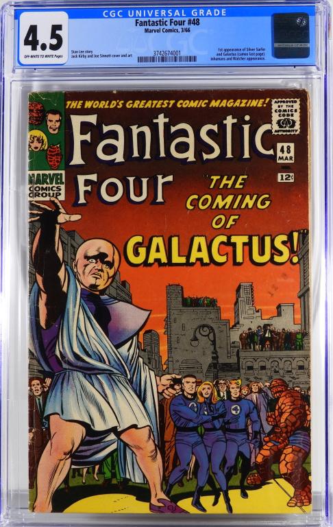 Marvel Comics Fantastic Four #48 CGC 4.5 (1 of 2)