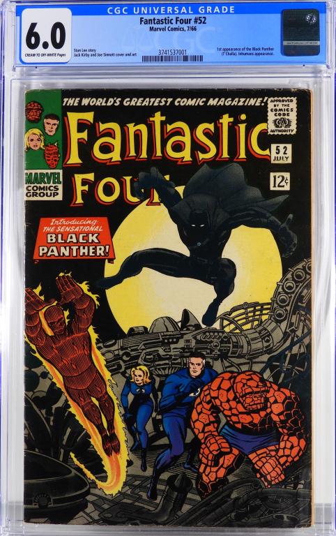 Marvel Comics Fantastic Four #52 CGC 6.0 (1 of 2)