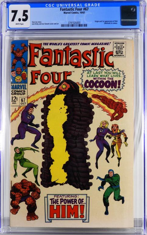 Marvel Comics Fantastic Four #67 CGC 7.5 (1 of 2)