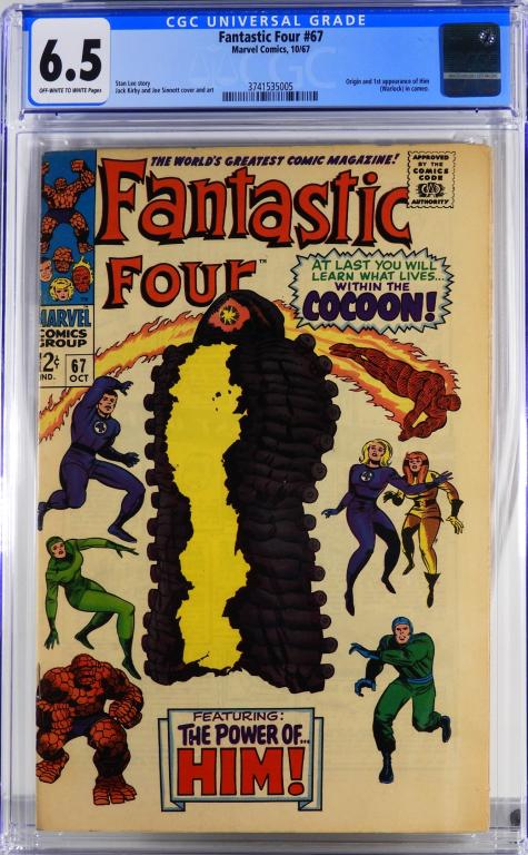 Marvel Comics Fantastic Four #67 CGC 6.5 (1 of 2)