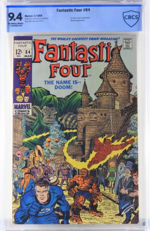 Marvel Comics Fantastic Four #84 CBCS 9.4 (1 of 2)