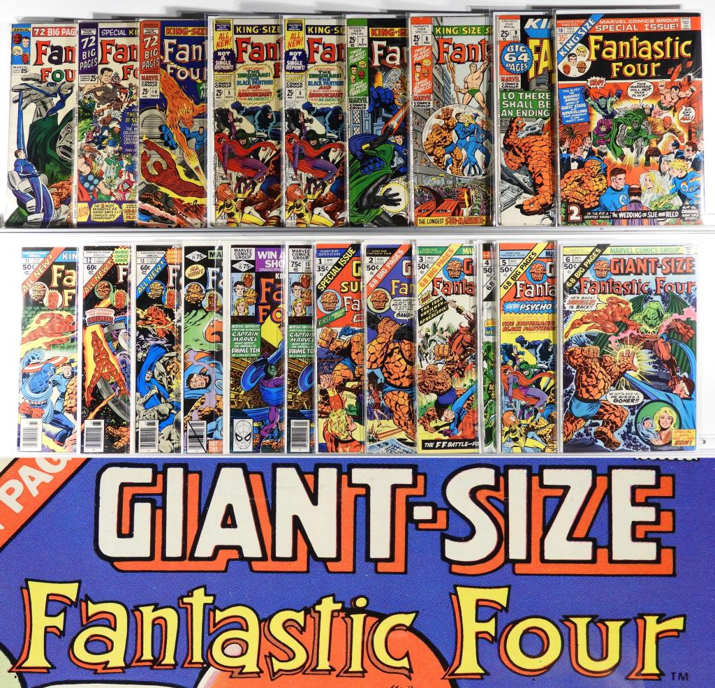 21 Marvel Comics Fantastic Four Annual & GS Group (1 of 4)