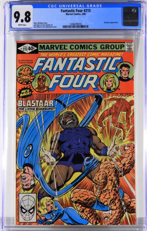 Marvel Comics Fantastic Four #215 CGC 9.8 (1 of 2)