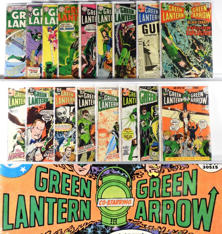 17PC DC Comics Green Lantern #4-#89 Group (1 of 3)