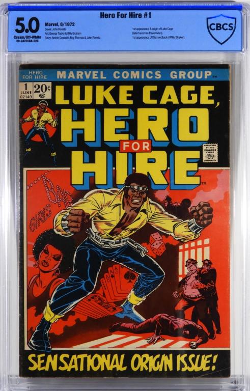 Marvel Comics Hero For Hire #1 CBCS 5.0 (1 of 2)