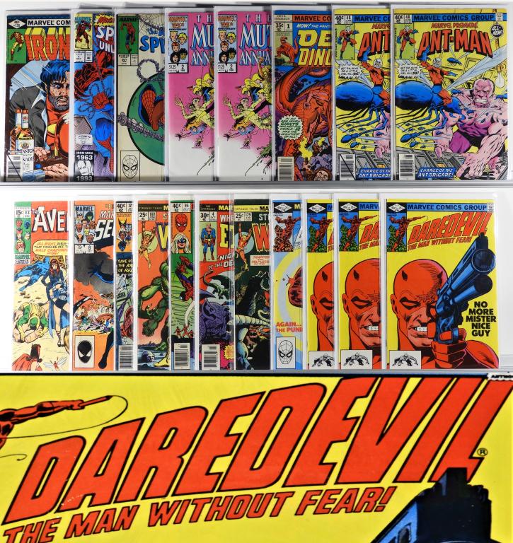 19PC Marvel Comics Bronze Modern Key Comic Group (1 of 4)