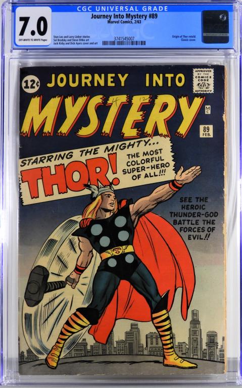 Marvel Comics Journey Into Mystery #89 CGC 7.0 (1 of 2)