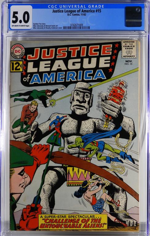 DC Comics Justice League of America #15 CGC 5.0 (1 of 2)