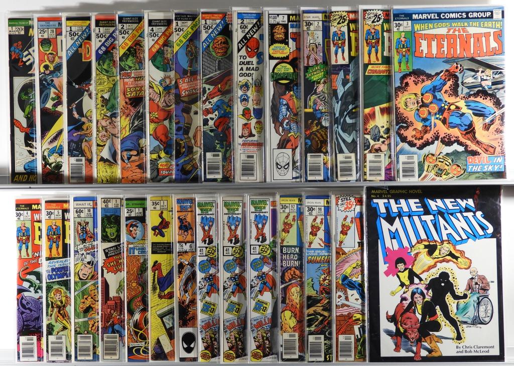 28 Marvel Comics Bronze Modern Age Key Issue Group (1 of 8)