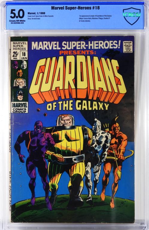 Marvel Comics Marvel Super-Heroes #18 CBCS 5.0 (1 of 2)