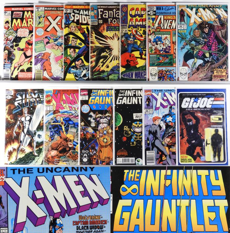 13PC Marvel Comics Silver Bronze Modern Key Group (1 of 5)