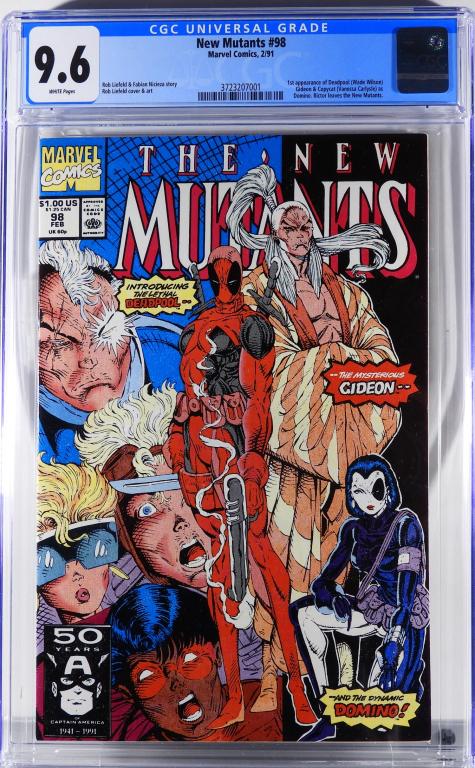 Marvel Comics New Mutants #98 CGC 9.6 (1 of 2)