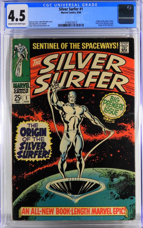 Marvel Comics Silver Surfer #1 CGC 4.5 (1 of 2)