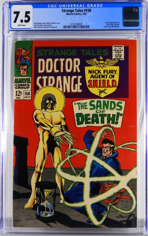 Marvel Comics Strange Tales #158 CGC 7.5 (1 of 2)