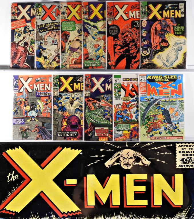 11PC Marvel Comics X-Men #5-#30 & King Size Group (1 of 3)