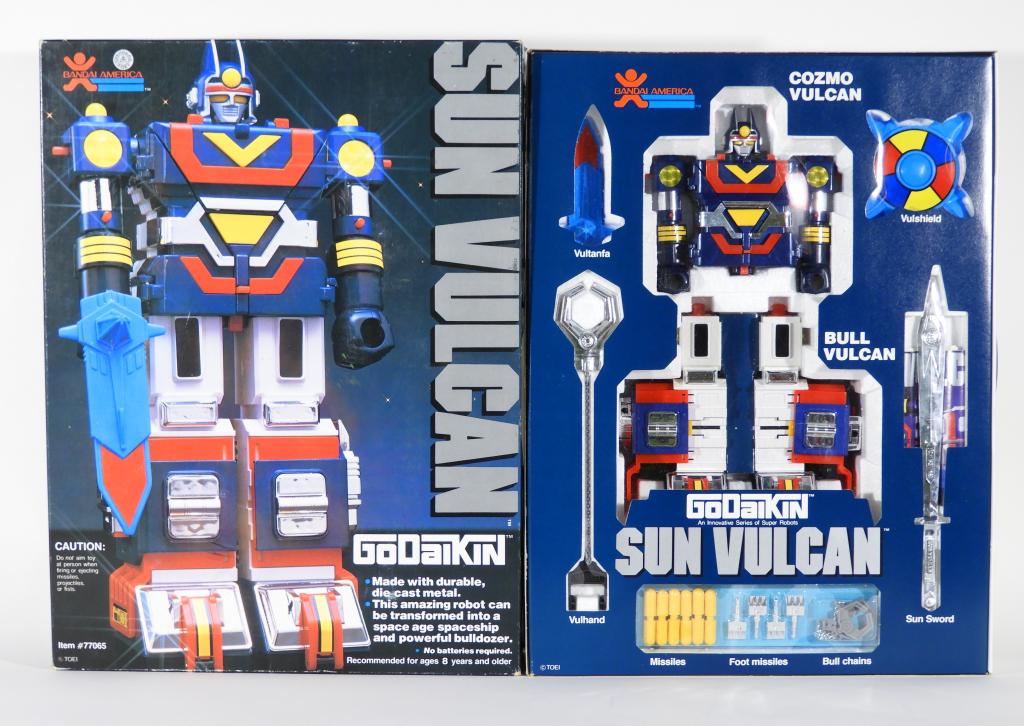 Bandai GoDaikin Sun Vulcan Chogokin Robot Unused (1 of 8)
