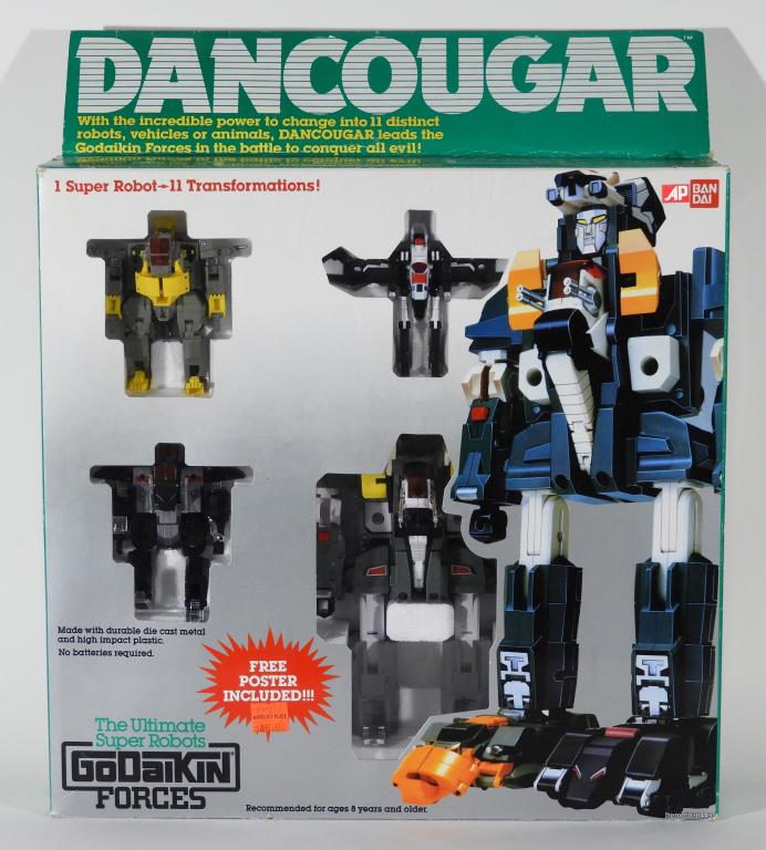 1985 Bandai GoDaikin Dancougar Diecast Robot (1 of 11)