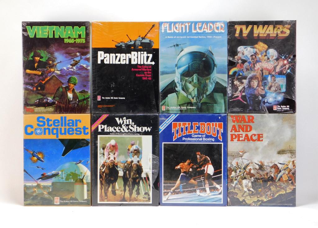 8PC Vintage Factory Sealed Strategy Board Game (1 of 10)