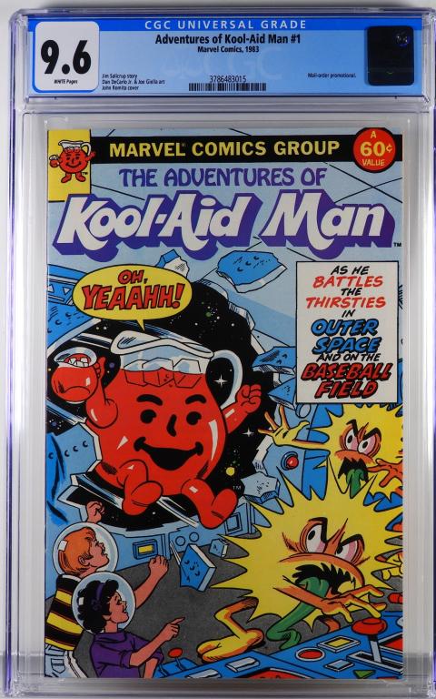 Marvel Comics Adventures of Kool-Aid Man 1 CGC 9.6 (1 of 2)