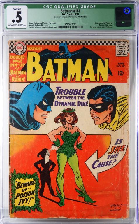 DC Comics Batman #181 CGC 0.5 (1 of 2)